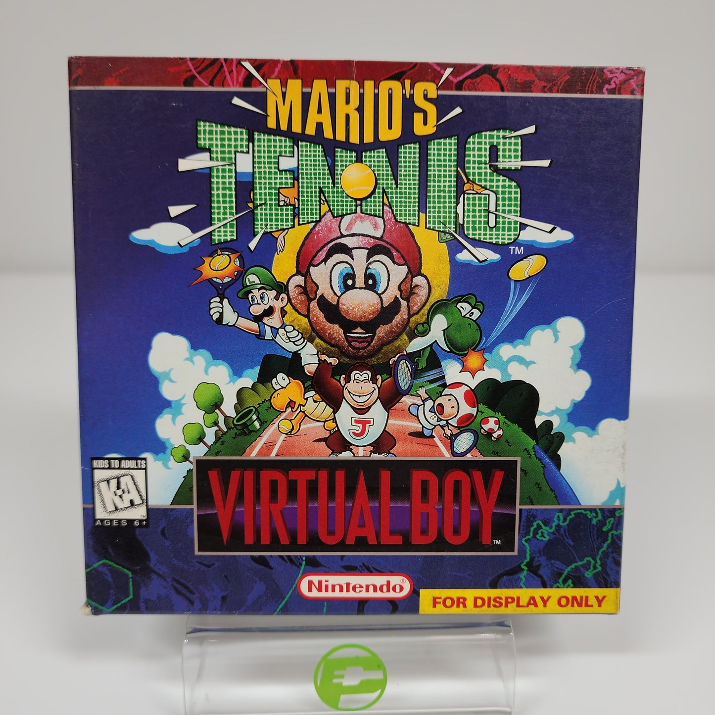 Mario's Tennis (Nintendo Virtual Boy, 1995)