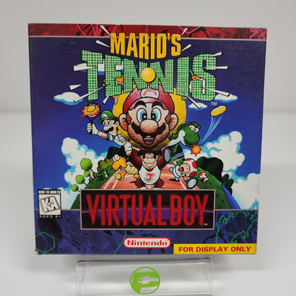 Mario's Tennis (Nintendo Virtual Boy, 1995)