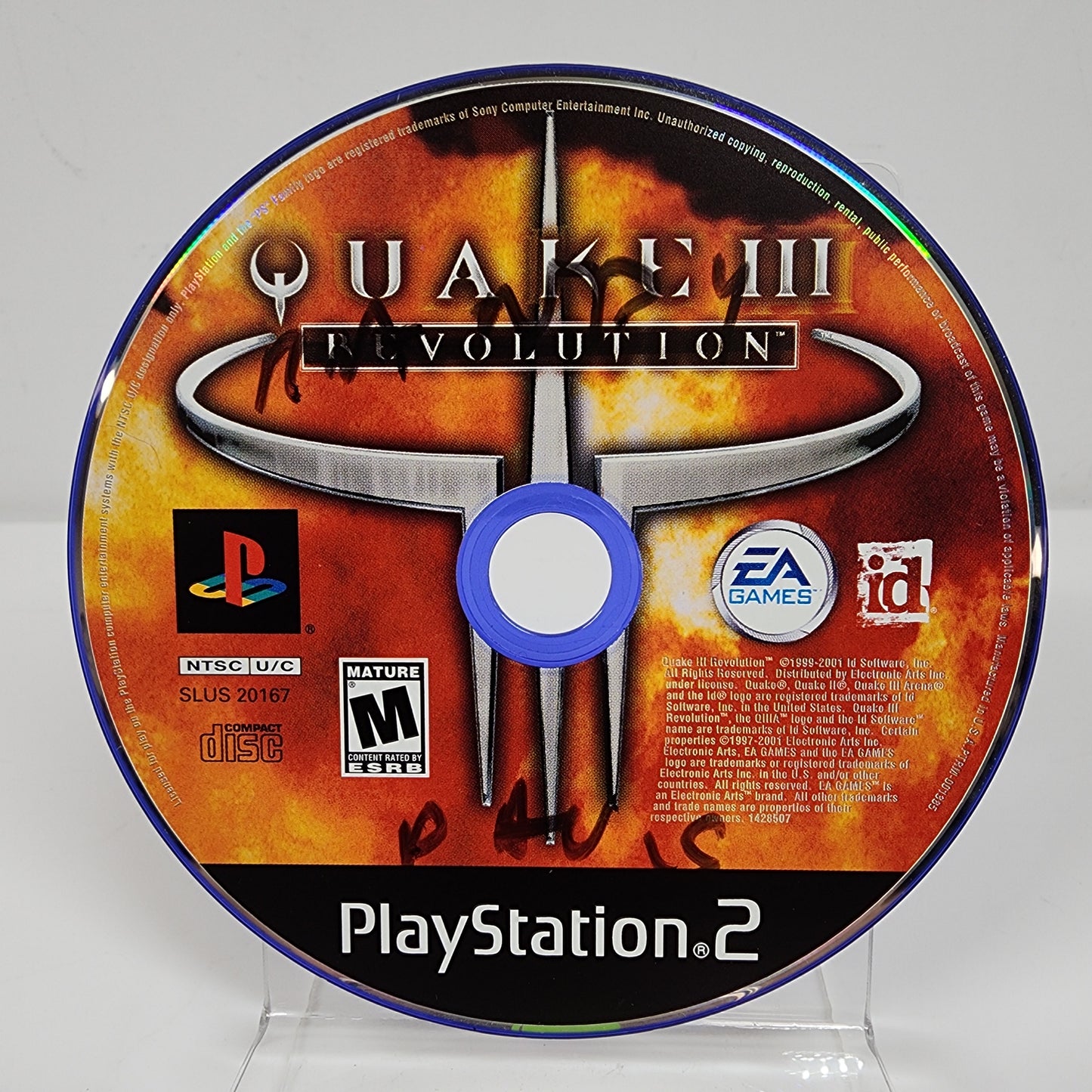 Quake III Revolution (Sony PlayStation 2 PS2, 2001)