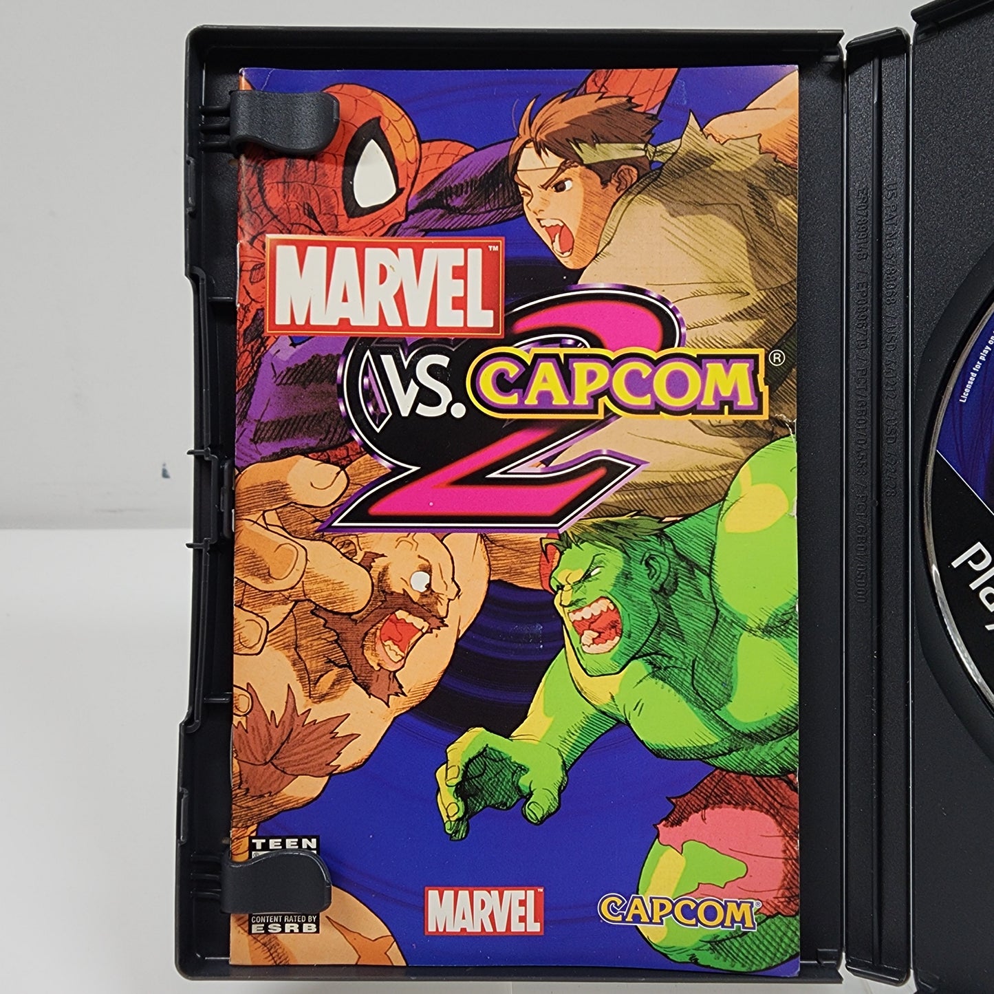 Marvel vs Capcom 2 (Sony PlayStation 2 PS2, 2002)