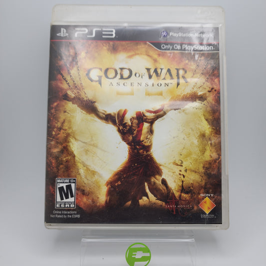 God of War Ascension (Sony PlayStation 3 PS3, 2013)