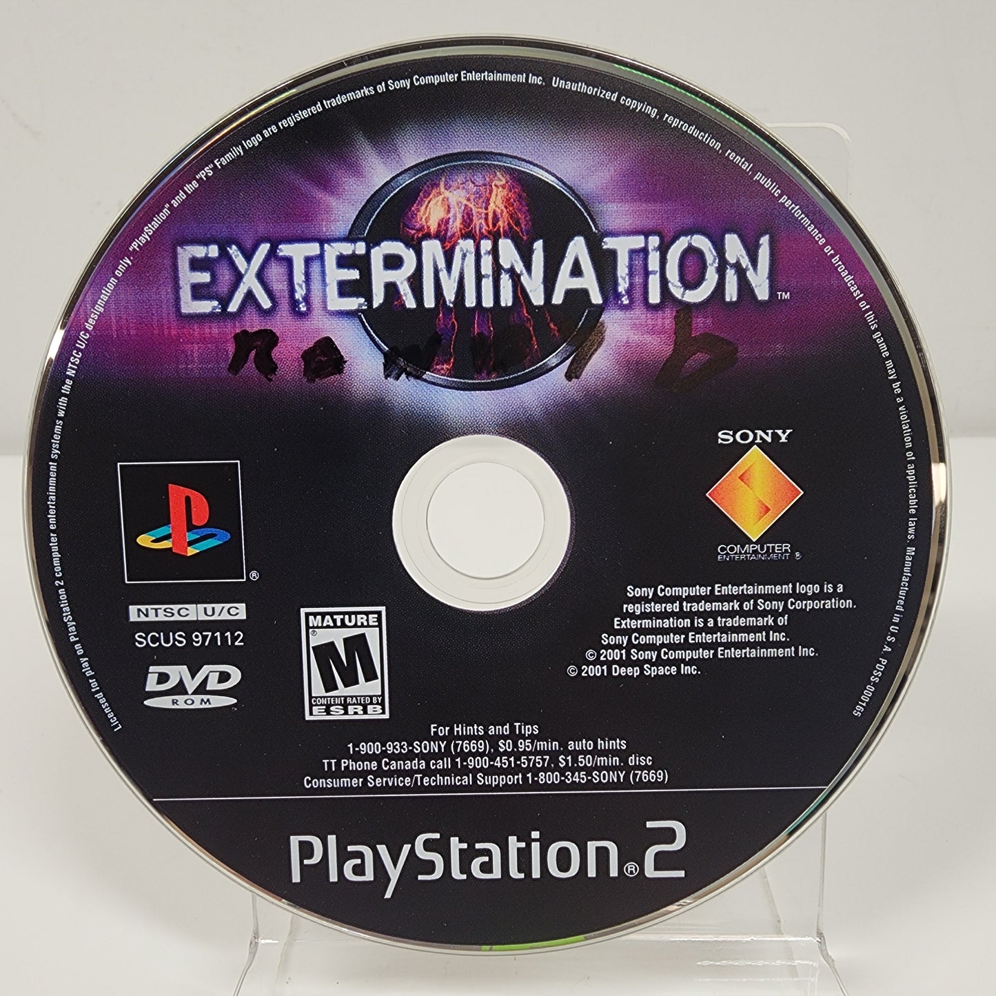 Extermination (Sony PlayStation 2 PS2, 2001)