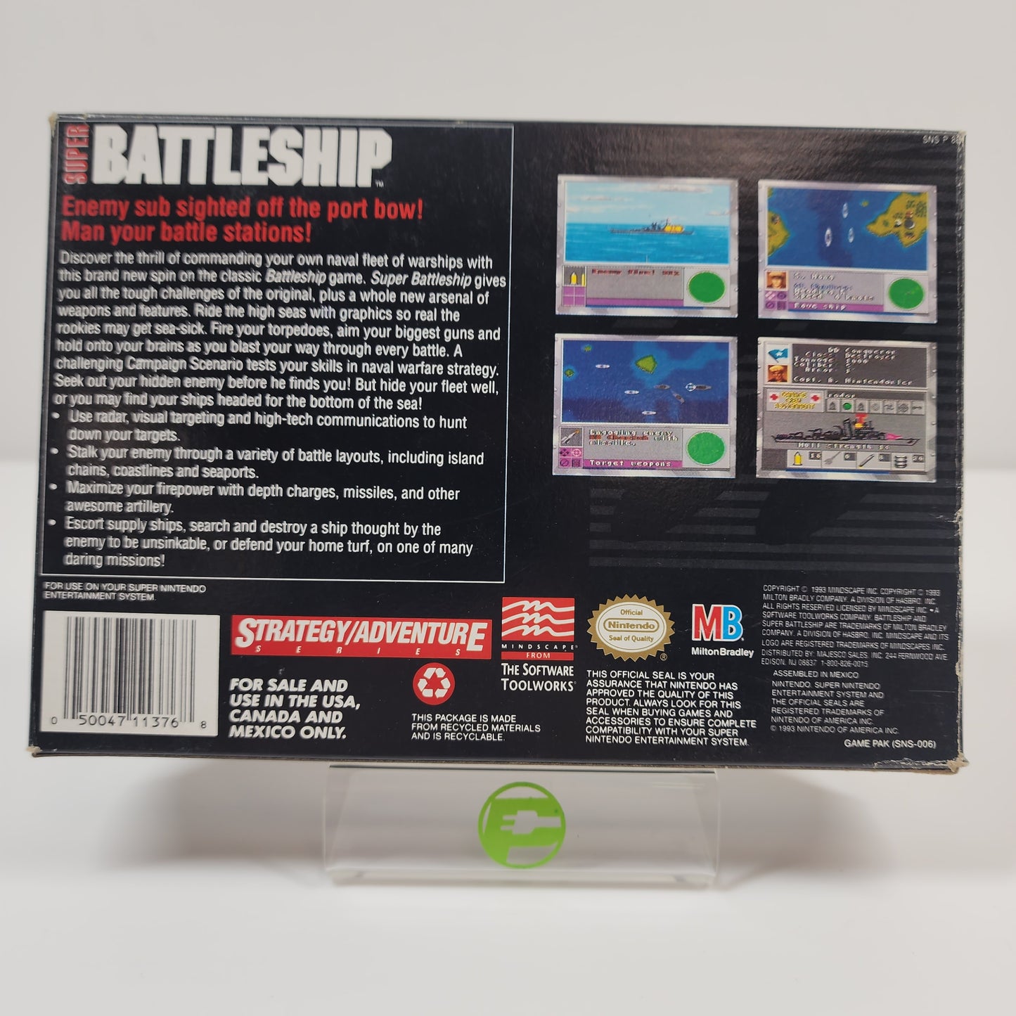 Super Battleship (Super Nintendo SNES, 1993)