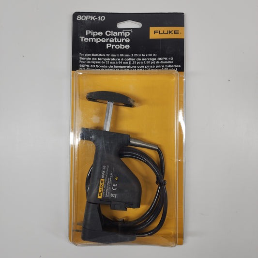 New Fluke 80PK-10 Pipe Clamp Temperature Probe