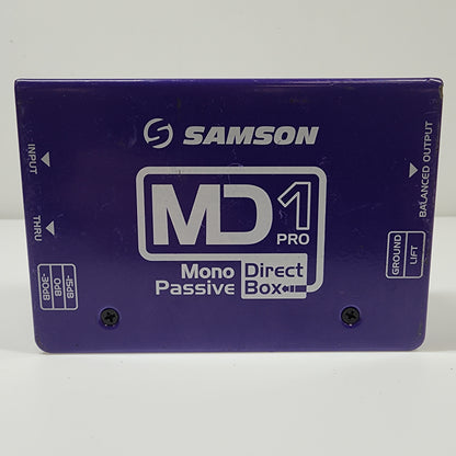 Samson MD1 Pro 1 Channel Mono Passive Direct Box