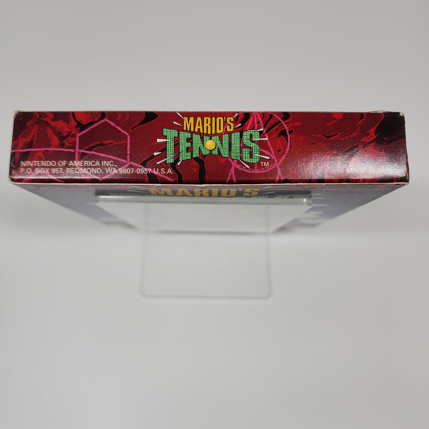 Mario's Tennis (Nintendo Virtual Boy, 1995)