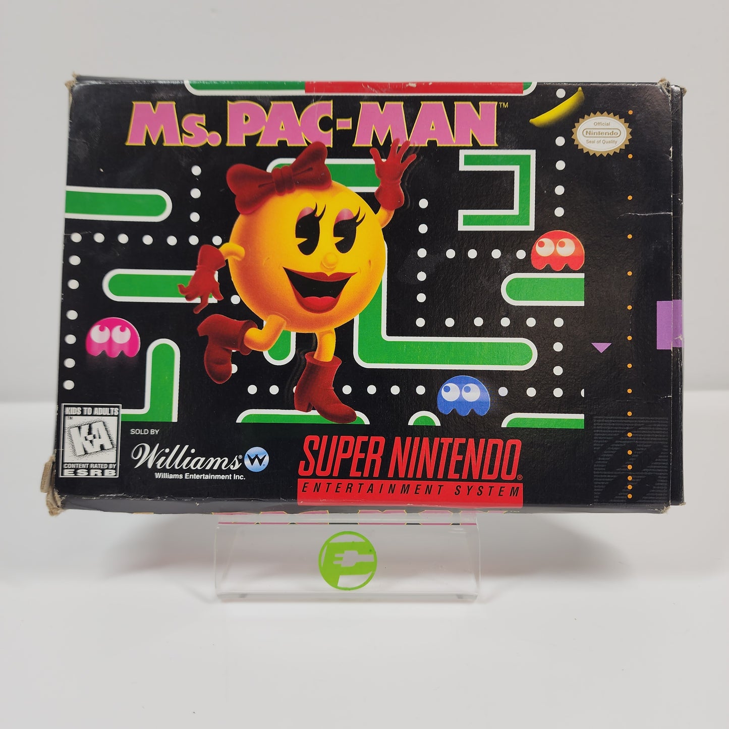 Ms. Pac-Man (Super Nintendo SNES, 1996)